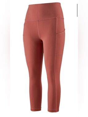 Patagonia Lightweight Pack Out Crop Leggings Spanish Red Size M